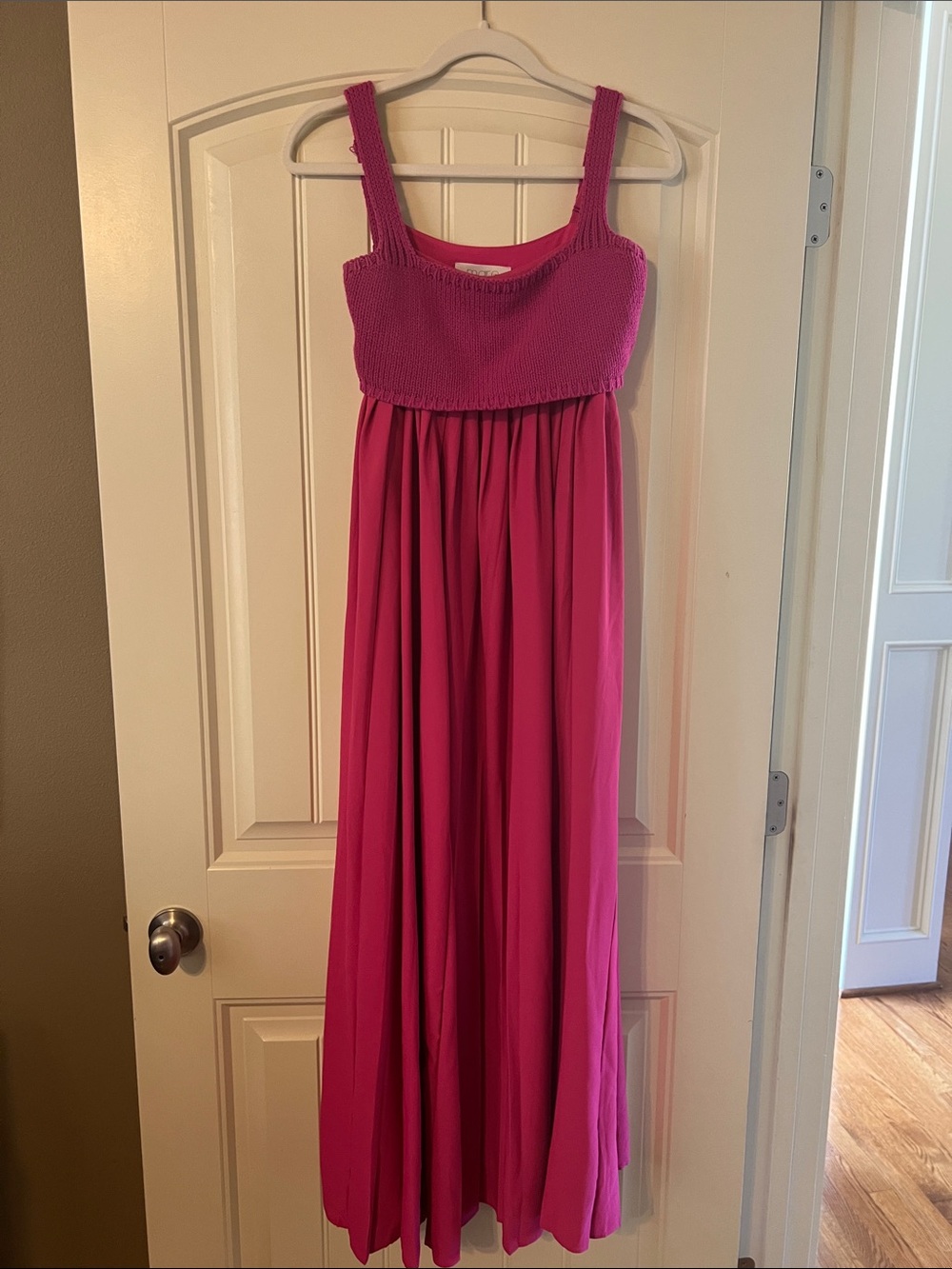 Anthropologie Mare Mare Fuchsia Maxi Dress